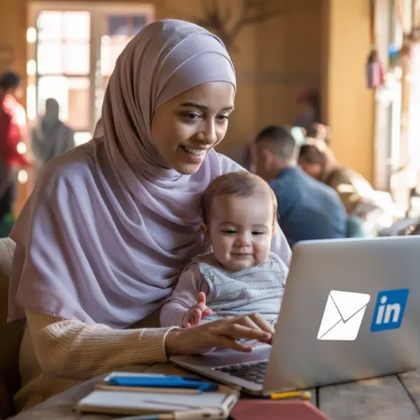 حساب لينكد ان احترافي للبحث عن عمل وبناء شبكة من المعارف